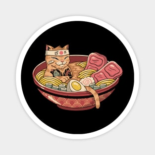 Ramen Cat Meowster Magnet